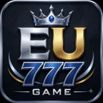 EU77 Game mobile app interface showing gameplay sections, account options, APK access, and real-money gaming features on Android devices.